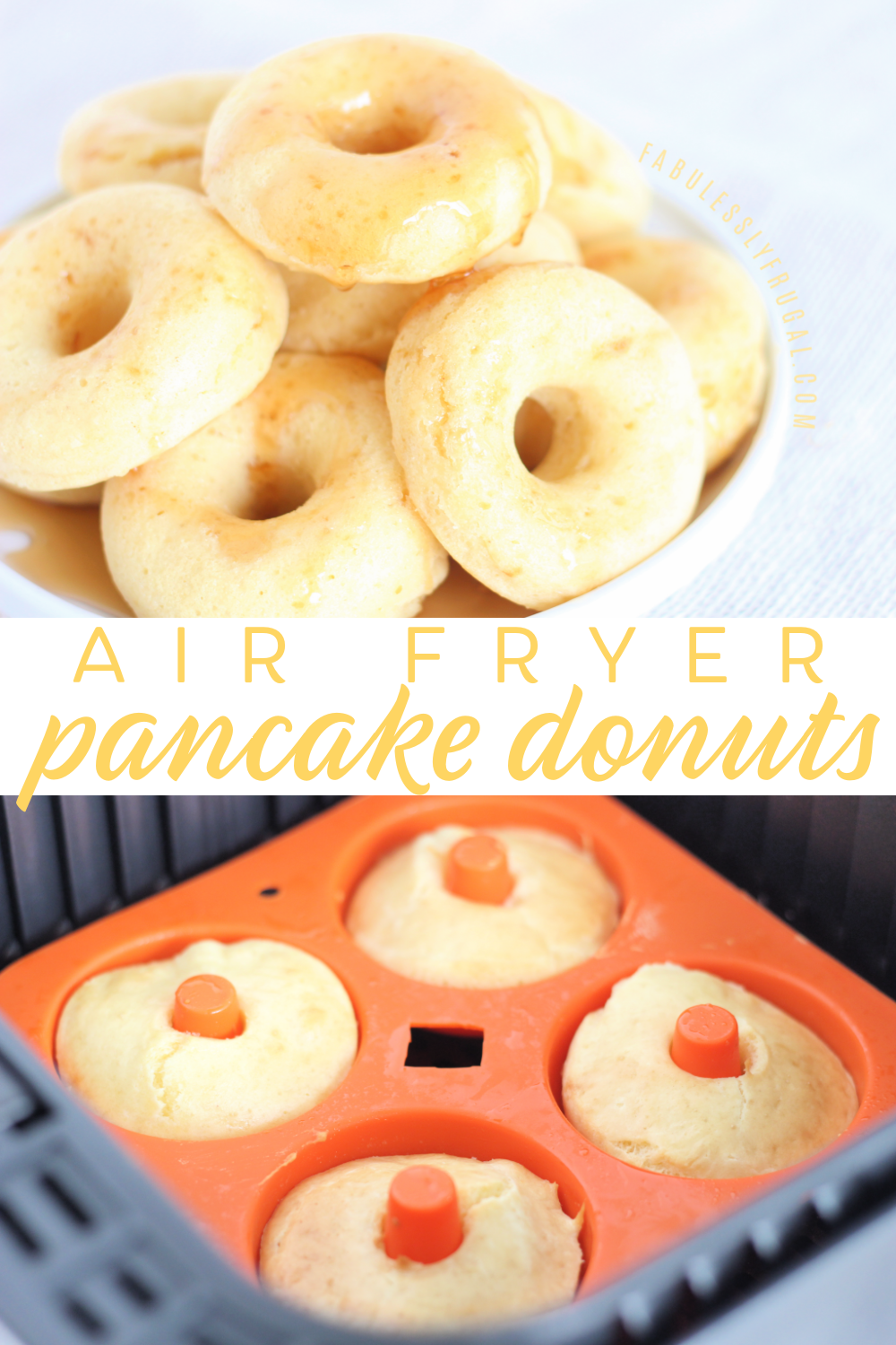 how to make donut pancakes in the air fryer