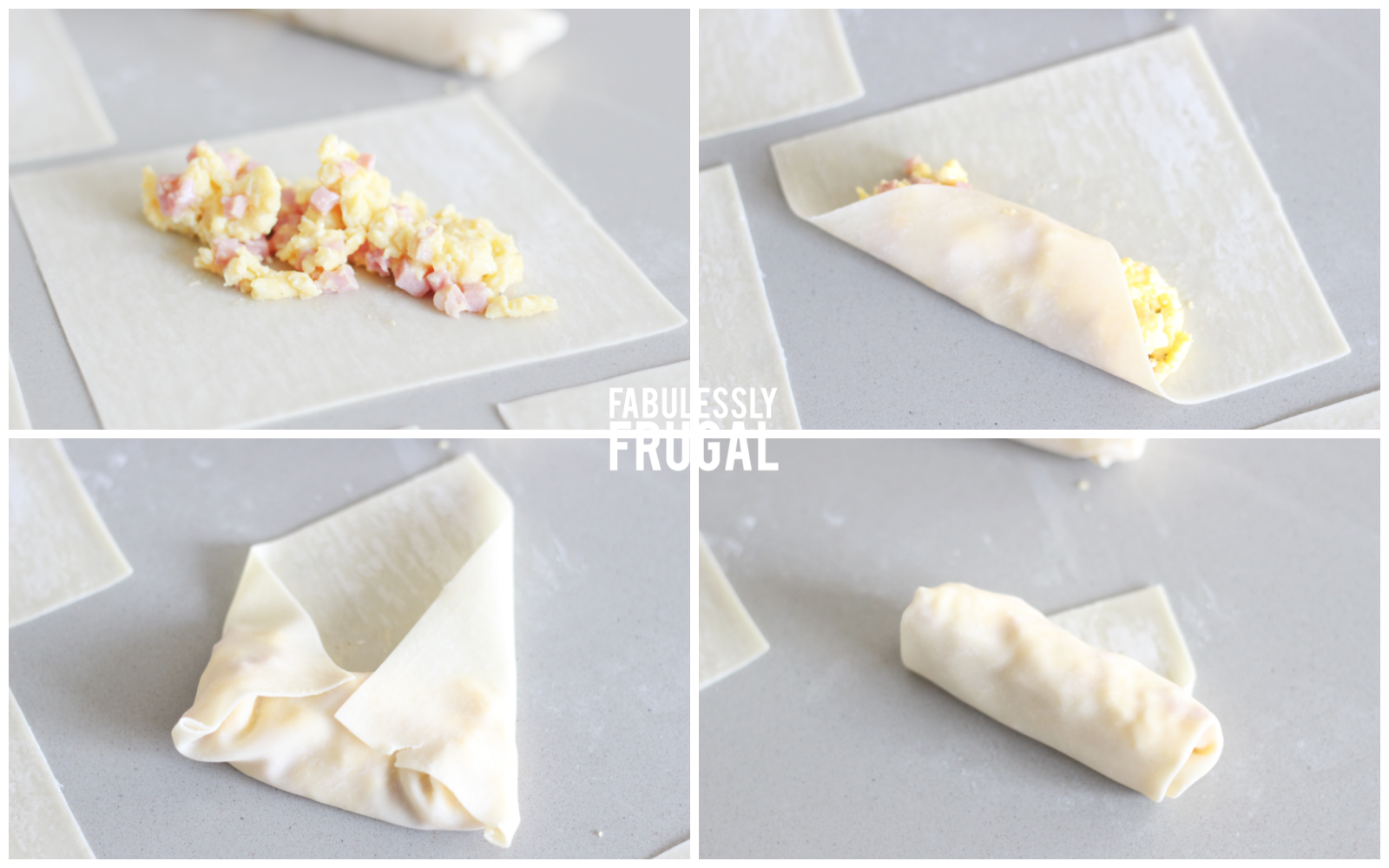 how to roll an egg roll