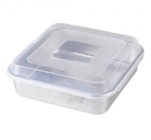 nordic ware cake pan with lid 9x9