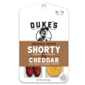 12-Count DUKE'S Shorty Smoked Sausages & Cheese Crisps as low as $14.24...