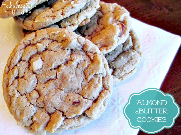 almond butter cookies recipe 