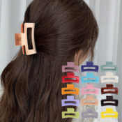 15 Pack Rectangle Hair Claw Clips $8.55 (Reg. $13.99) | Only 57¢ each!