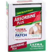18-Count Absorbine Jr. Ultra Strength Pain Relief Patch with Menthol as...