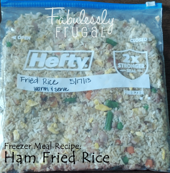 Freezer fried rice