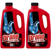2-Pack Drano Max Gel Drain Clog Remover $10.95 (Reg. $17.95) | $5.48 each!...