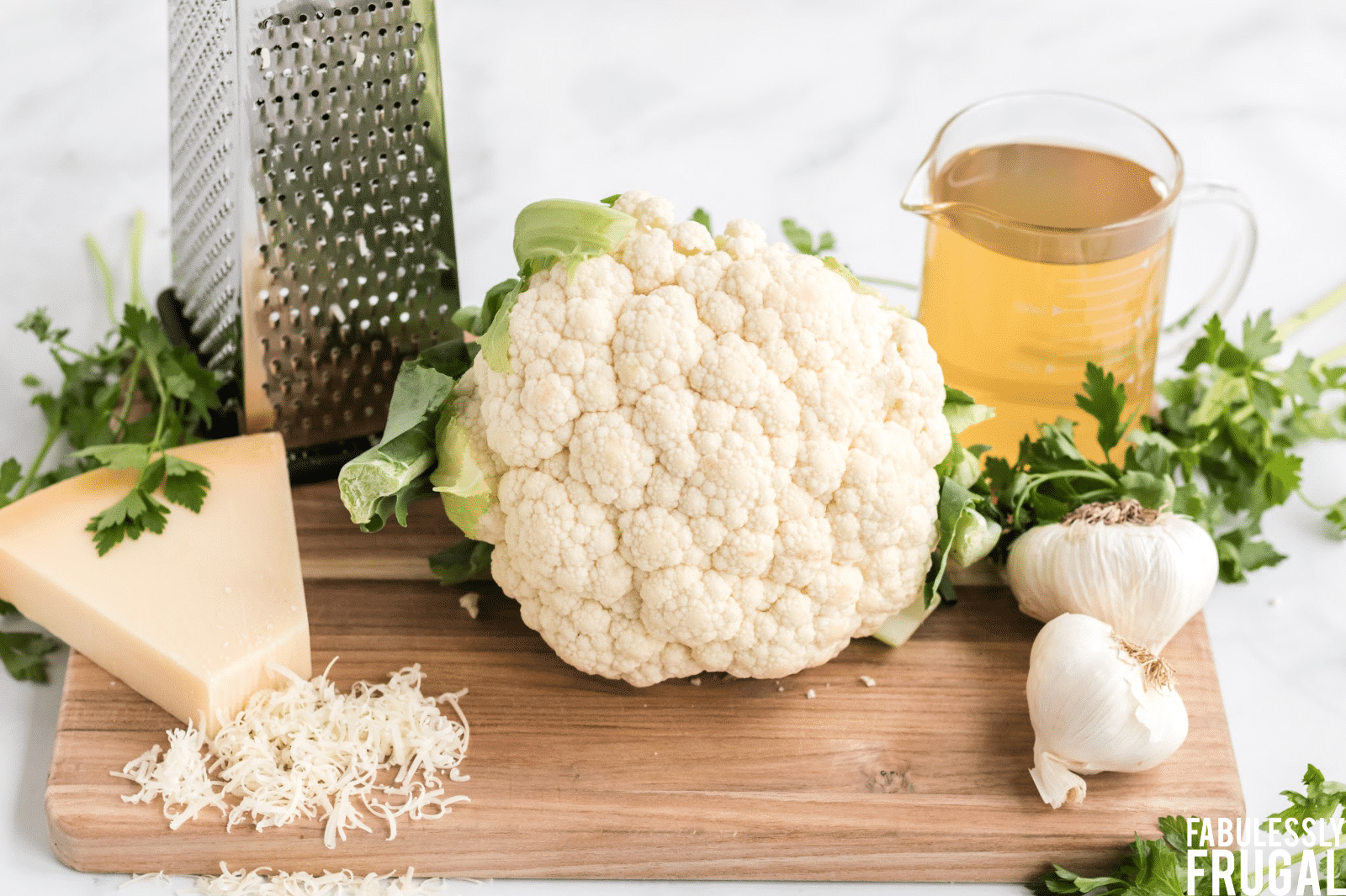 Cauliflower alfredo sauce ingredients