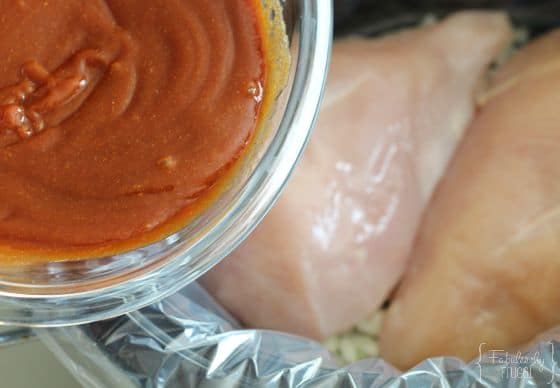 homemade sauce for pulled bbq chicken in slow cooker