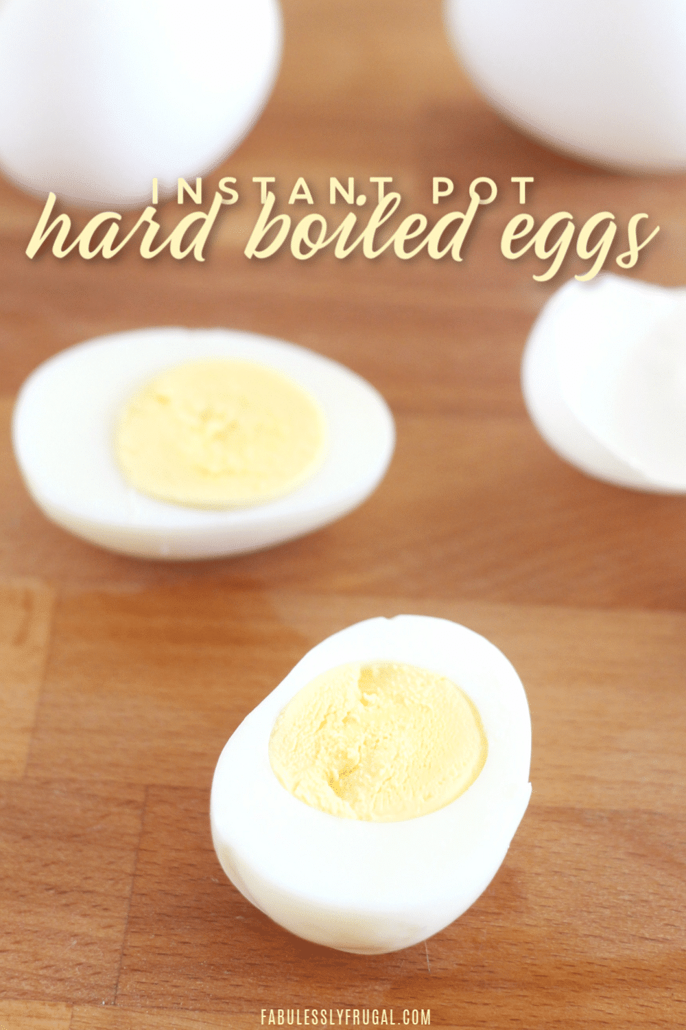 How to make hard boiled eggs in an instant pot
