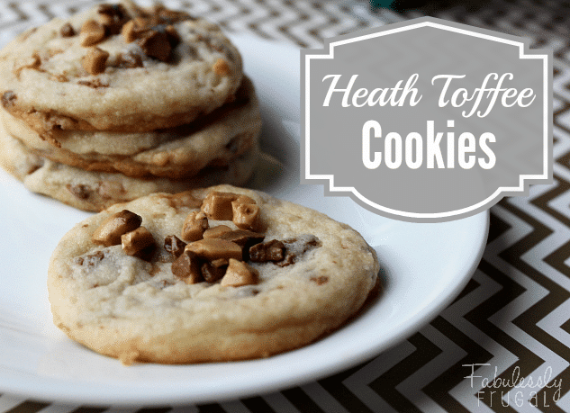 Heath toffee bits cookies recipe