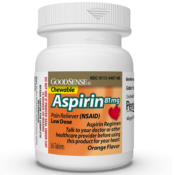 36 Tablets GoodSense Aspirin Pain Reliever $3.79 Shipped Free (Reg. $7.46)...
