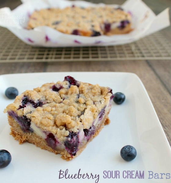 blueberry sour cream bars
