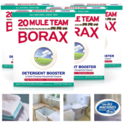 4 Pack 20 Mule Team Borax 65oz Box as low as $10.44 Shipped Free (Reg....