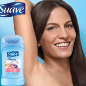 4 Pack Suave 24 Hour Protection Antiperspirant, Sweet Pea and Violet $8.99...