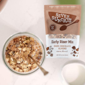 6-Pack Seven Sundays Early Riser Dark Chocolate Almond Muesli Cereal as...