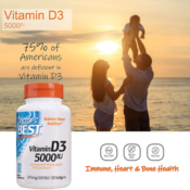 720 Count Doctor'S Best Vitamin D3 5, 000 IU as low as $19.48 Shipped Free...