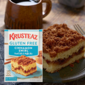 8-Pack Krusteaz Gluten-Free Cinnamon Crumb Cake Mix as low as $17.86 Shipped...