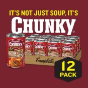 12-Pack Campbell's Chunky Roasted Beef Tips with Vegetables Soup as low...