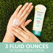 Aveeno Positively Mineral Sensitive Skin Daily Sunscreen Lotion with SPF...