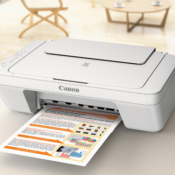 Canon PIXMA Wired All-in-One Color Inkjet Printer $34.88 (Reg. $50)
