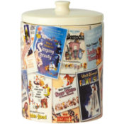 Classic Disney Film Posters Ceramic Cookie Jar $34.20 Shipped Free (Reg....
