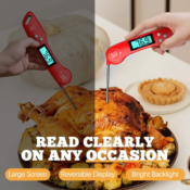 DOQAUS Meat Thermometer $4.99 (Reg. $13.99) - FAB Ratings! 4,600+ 4.6/5...