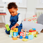 Early Learning Centre Wooden Stacking Train $7.72 (Reg. $24.99) - FAB Ratings!