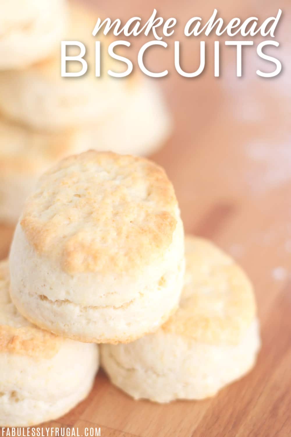 Easy make-ahead freezer biscuits recipe