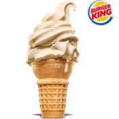 FREE Burger King Vanilla Soft Serve Cup or Cone with $1 Purchase