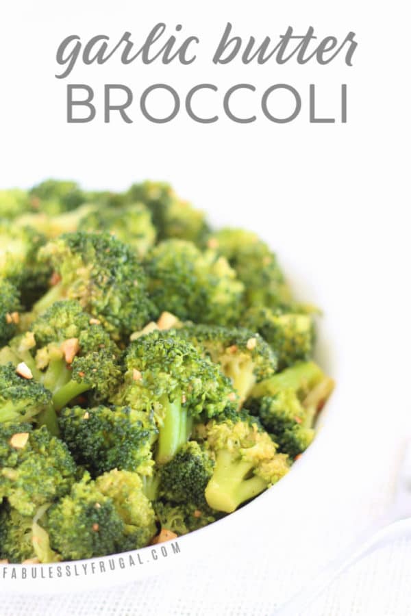 Garlic butter broccoli recipe