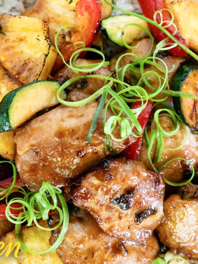 Hawaiian Chicken and Coconut Rice Fabulessly Frugal