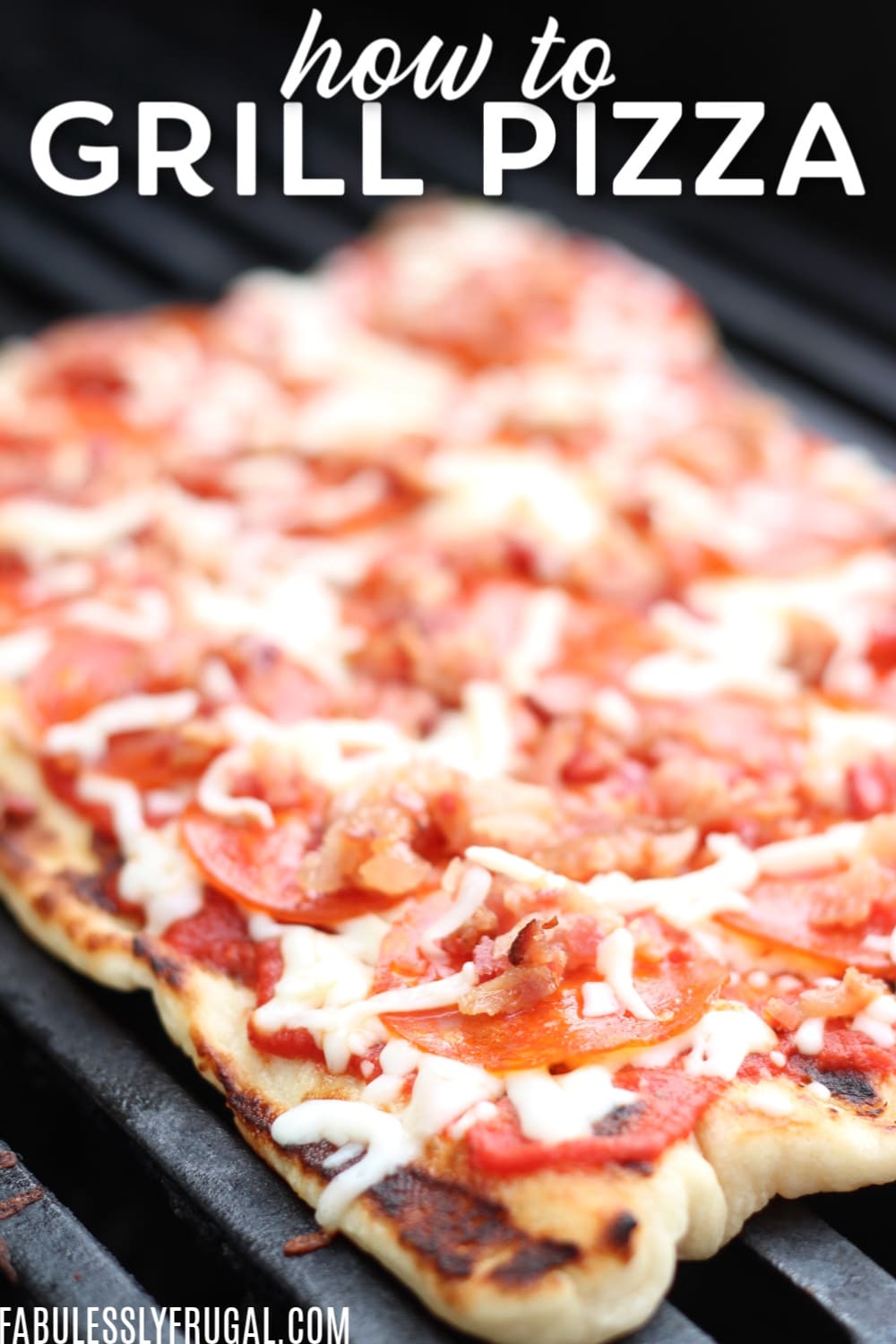How to grill pizza easily