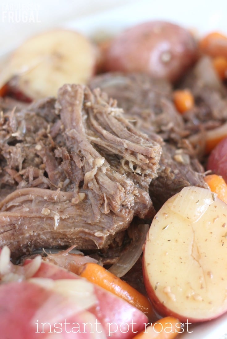Healthy and easy instant pot chuck roast recipe