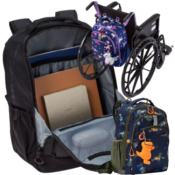 Kids & Adults Adaptive Backpacks from $19.99 | Includes 3 Plain Colors...
