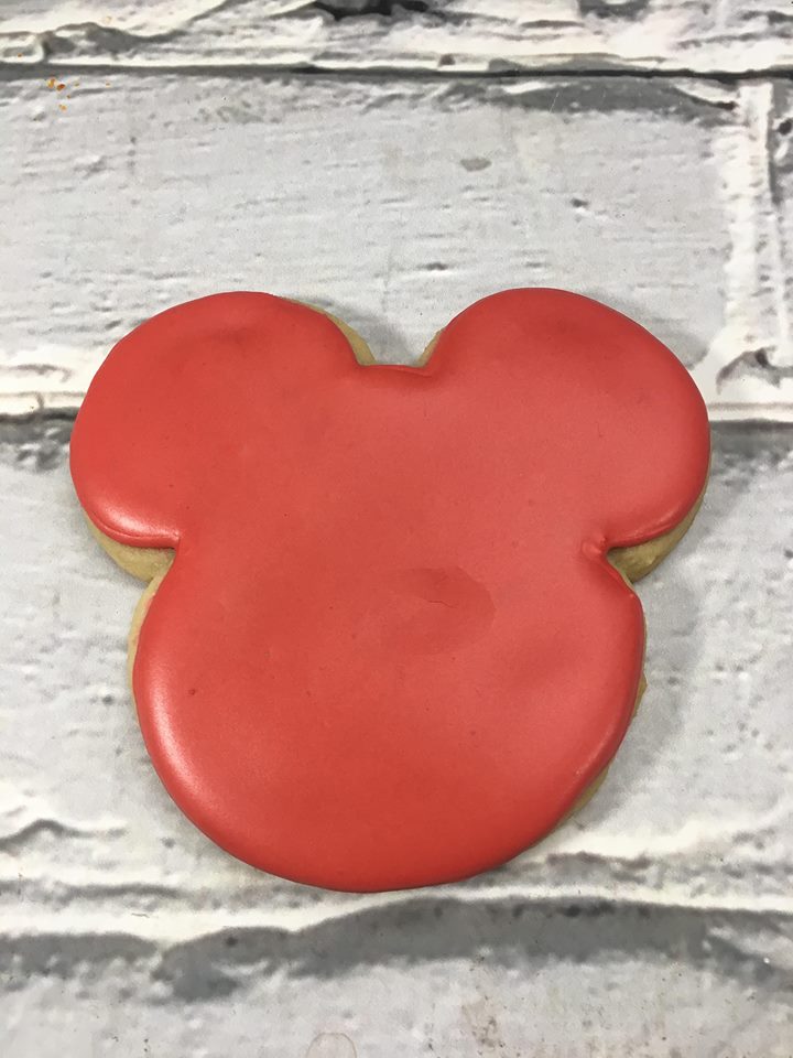 Filled in mickey cookies