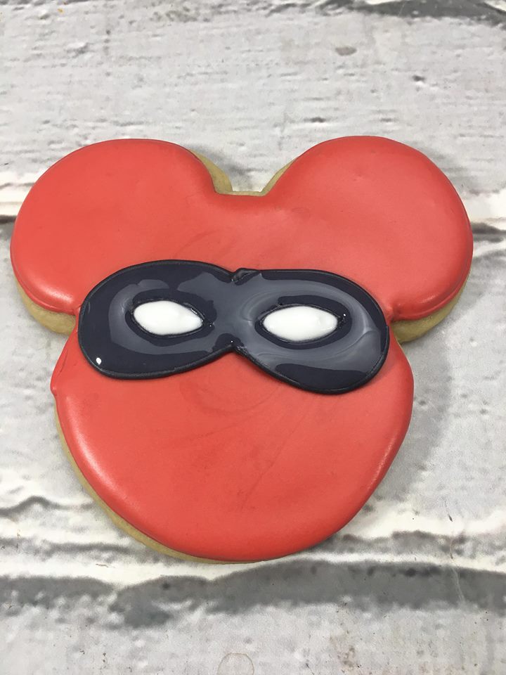 Finished Mickey Mouse cookies