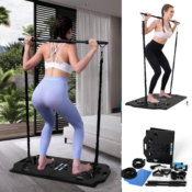 Portable Home Gym Full Body Workouts Equipment $99.99 Shipped Free (Reg....