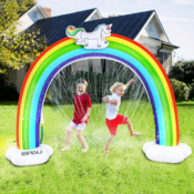 Rainbow Sprinkler for Kids $12.99 (Reg. $29.99)