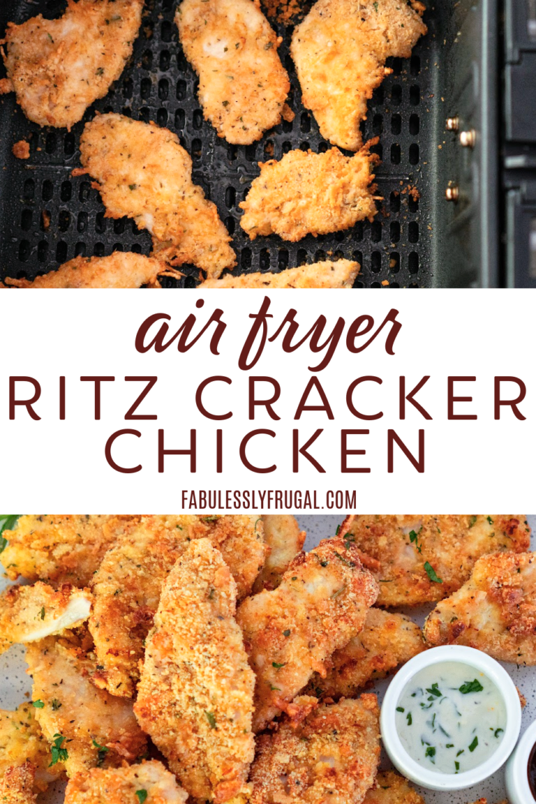 How to Make Ritz Cracker Chicken Tenders in the Air Fryer Recipe ...