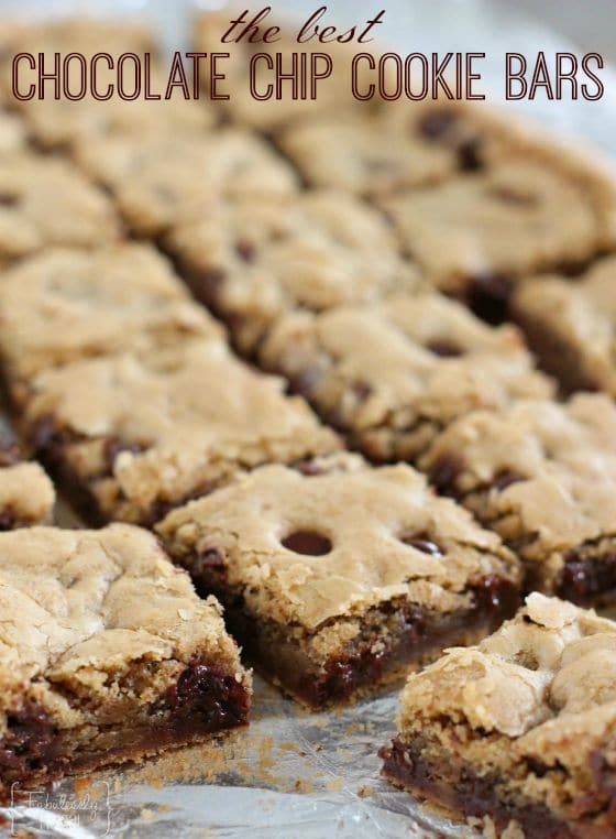 The best chocolate chip cookie bars