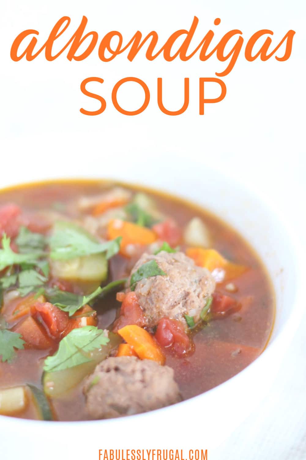 albondigas soup recipe