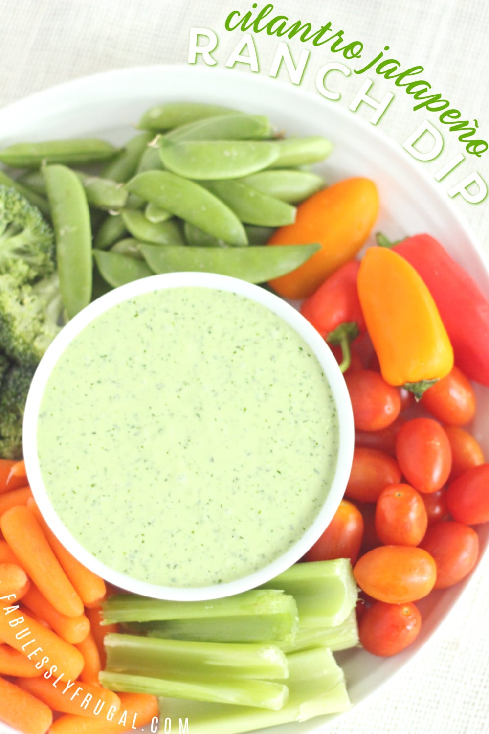 Easy Jalapeno Cilantro Dip Recipe (5 Ingredients) Fabulessly Frugal