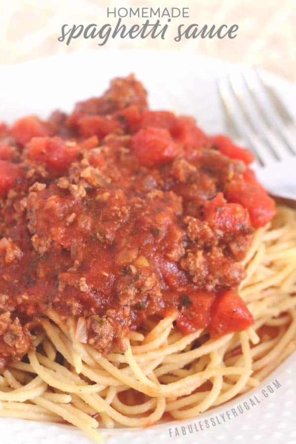 crock pot vegetarian spaghetti sauce