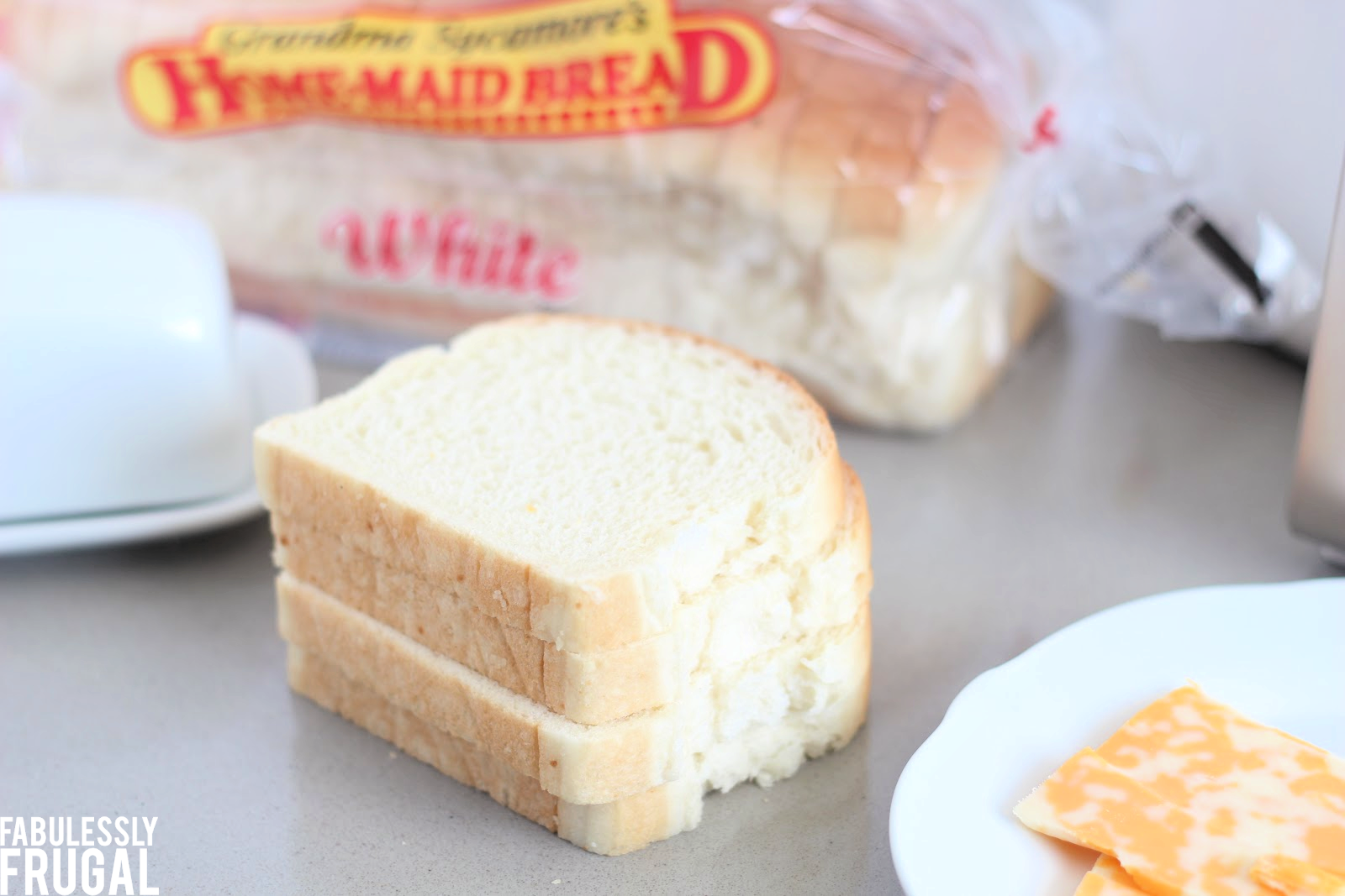 easy air fryer grilled cheese sandwich ingredients