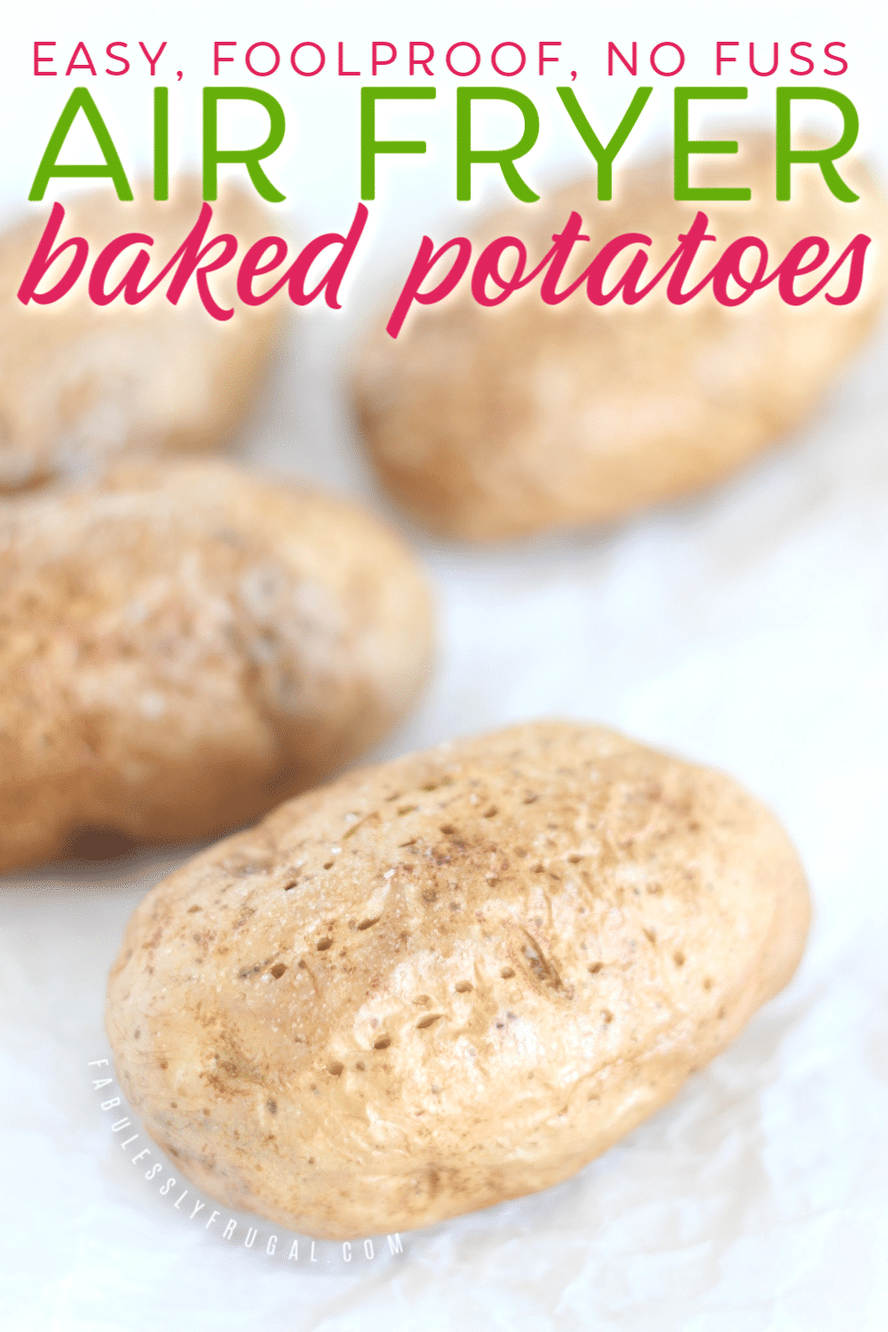 Easy air fryer potatoes