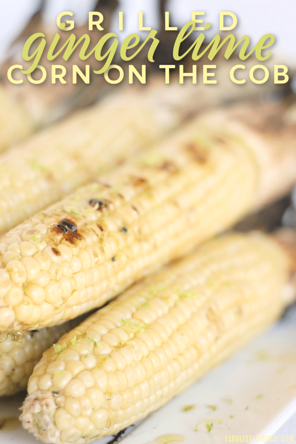 Easy grilled corn on the cob