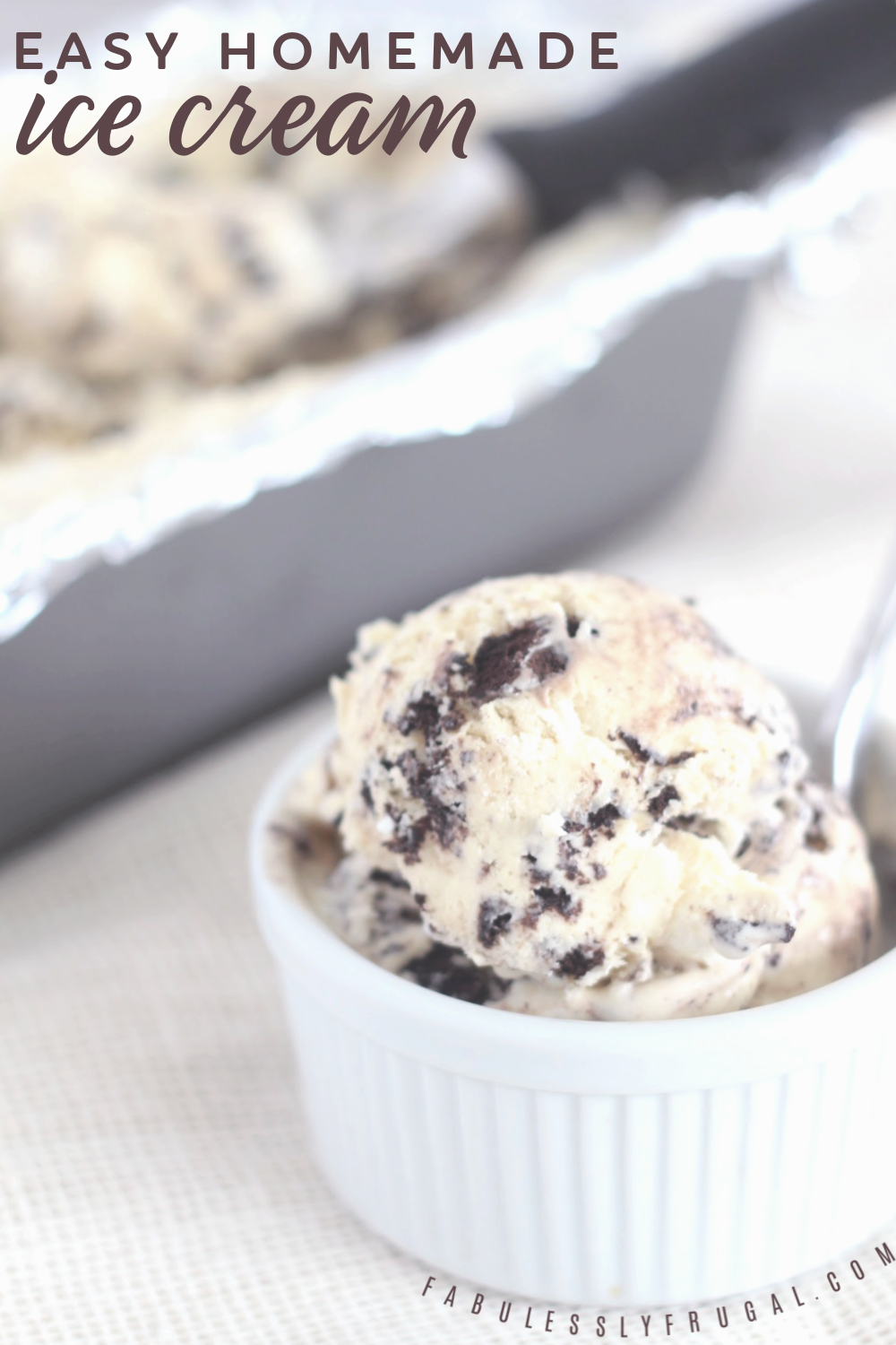 Easy homemade ice cream without a machine