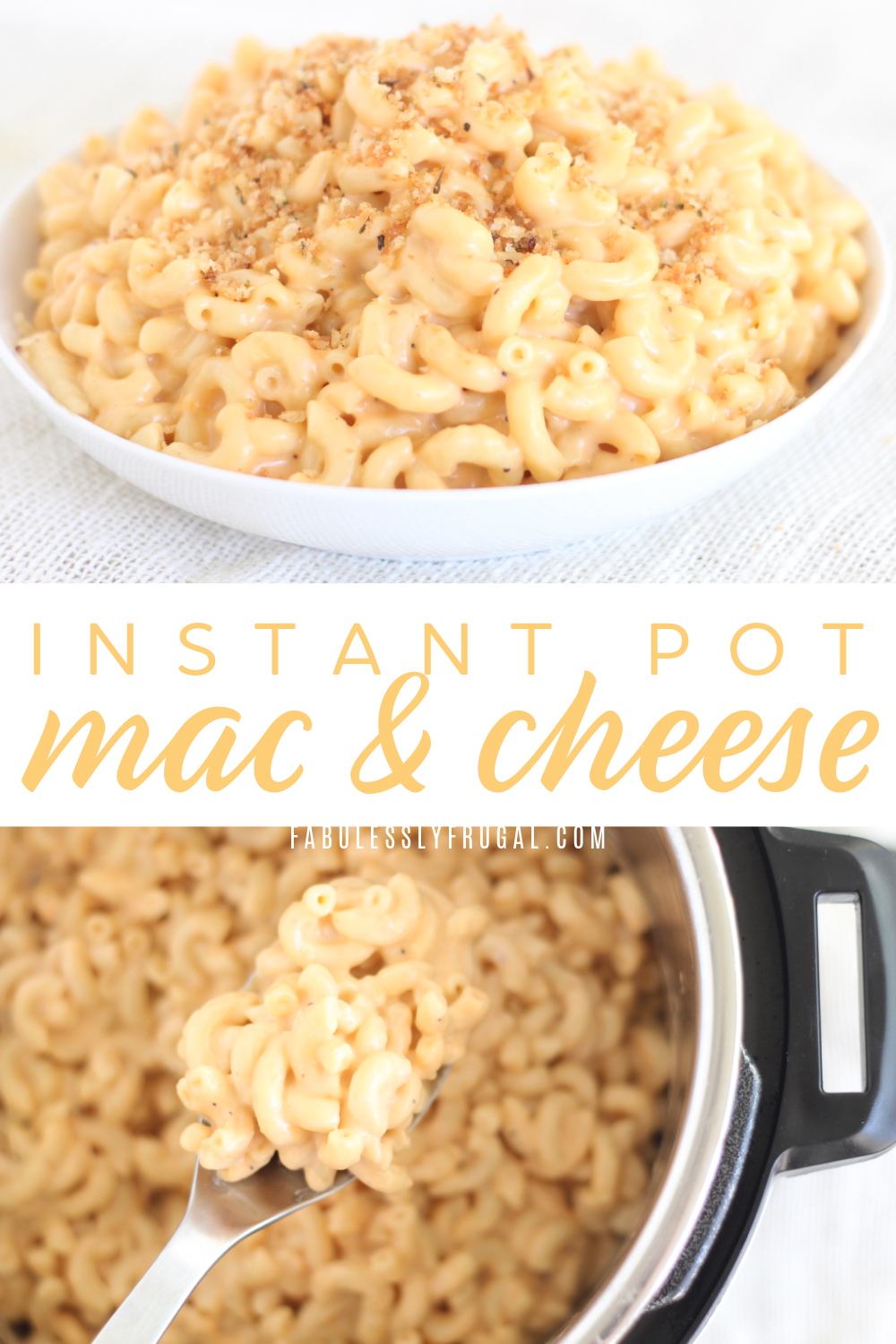 easy instant pot macaroni and cheese