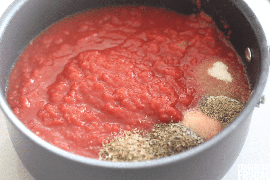 Easy red sauce for stuffed shells