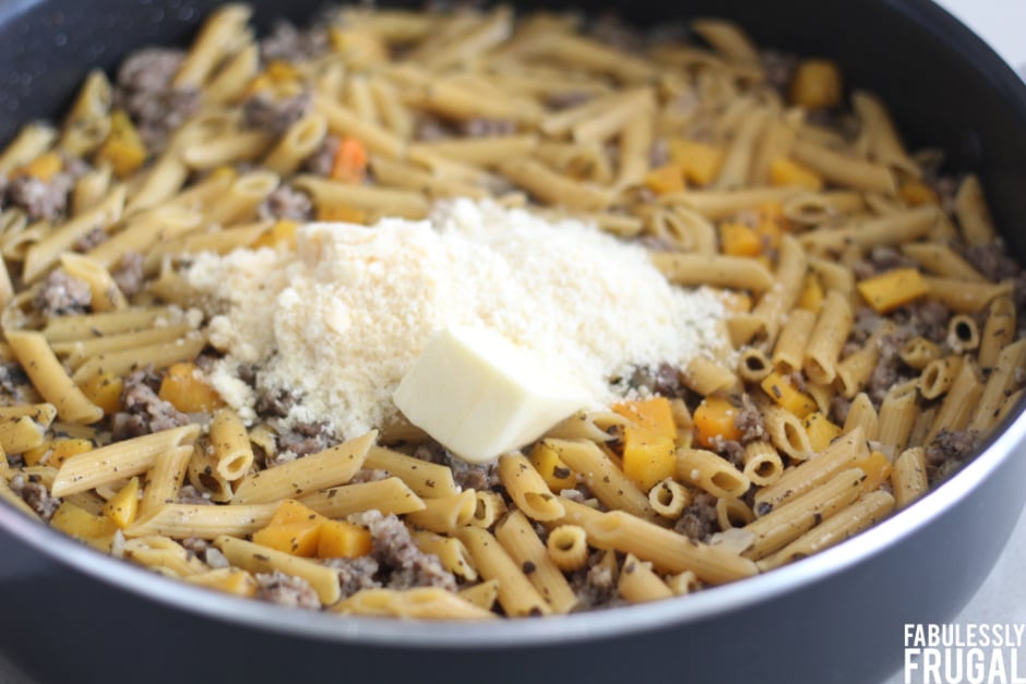 easy sausage and butternut squash pasta recipe