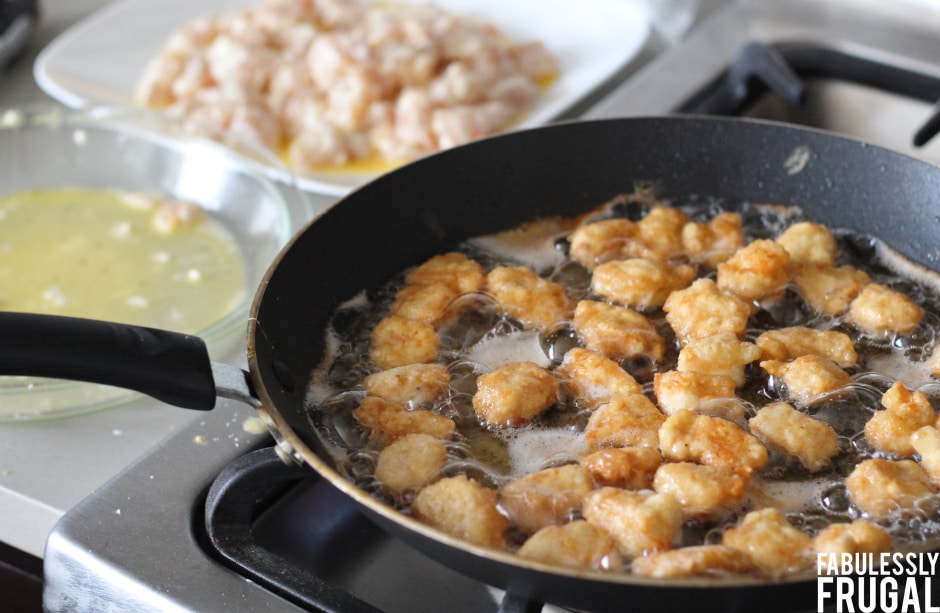 Fried orange chicken recipe